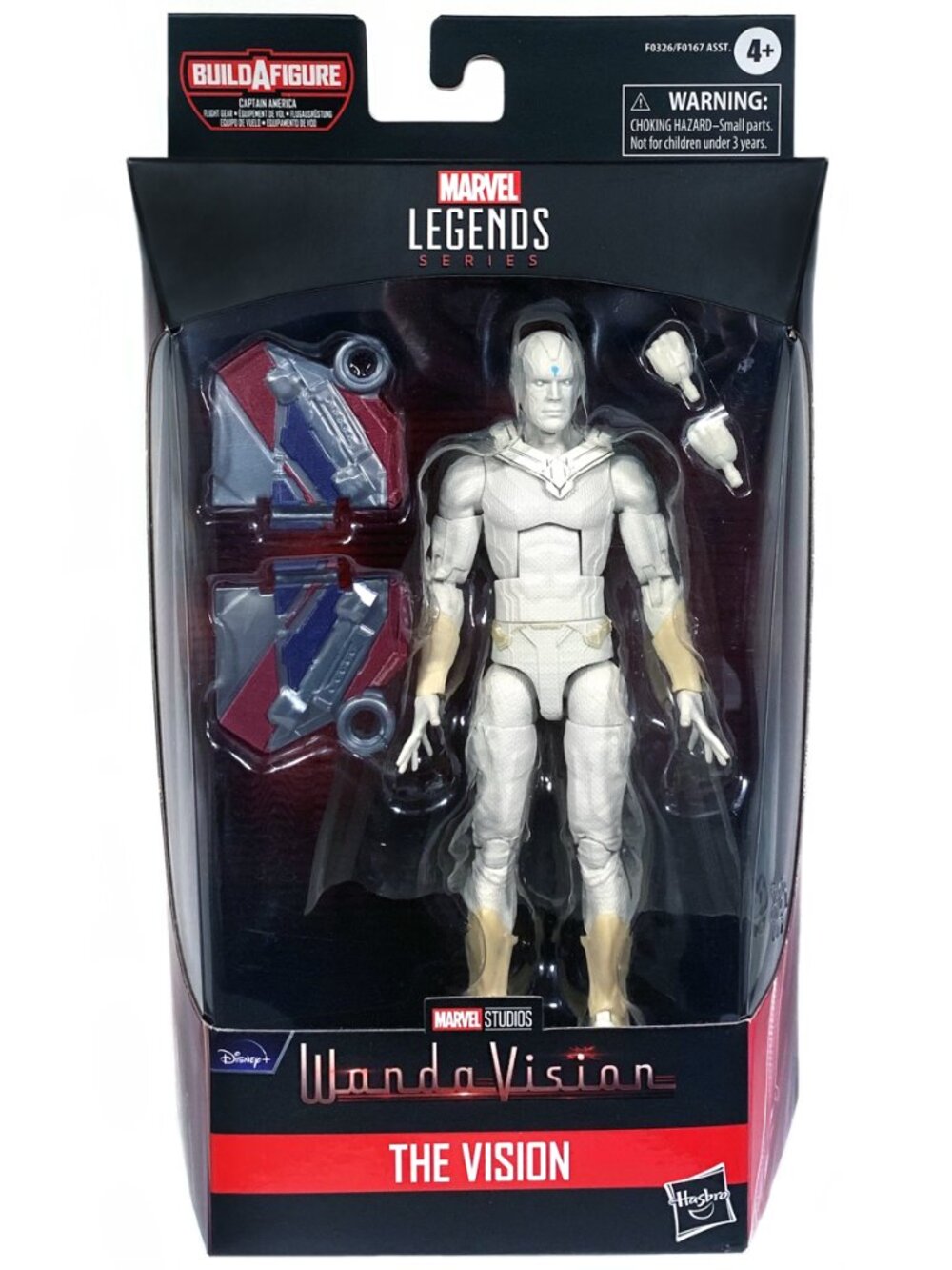 Marvel Legends White Vision WandaVision Action Figure w/BAF Capt America 2021